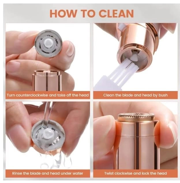 ✨ Rechargeable Electric Facial Hair Remover ✨